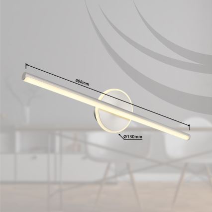 Globo - LED Φωτιστικό μπάνιου για καθρέφτη LED/10W/230V 60,8 εκ. IP44 γυαλιστερό χρώμιο