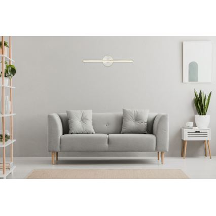 Globo - Φωτισμός καθρέφτη μπάνιου LED LED/10W/230V 60,8 cm IP44 γυαλιστερό χρώμιο