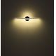 Globo - Φωτισμός καθρέφτη μπάνιου LED LED/10W/230V 60,8 cm IP44 μαύρο