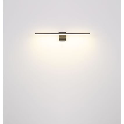 Globo - LED Φωτιστικό μπάνιου για καθρέφτη LED/10W/230V 60,8 εκ. IP44 μαύρο