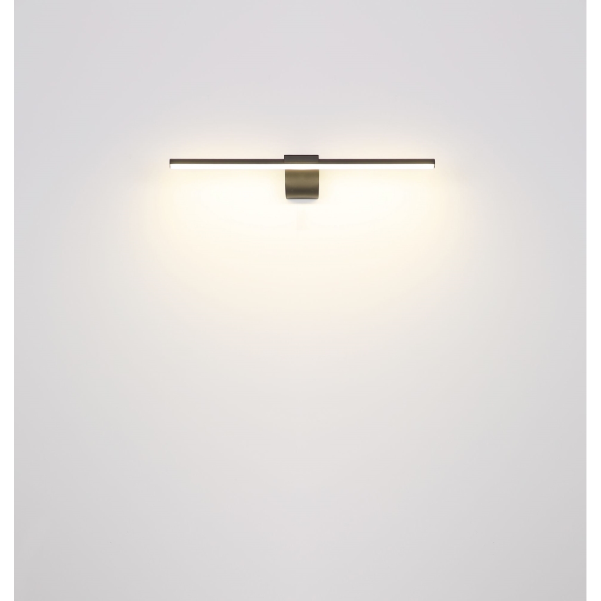 Globo - LED Φωτιστικό μπάνιου για καθρέφτη LED/10W/230V 60,8 εκ. IP44 μαύρο