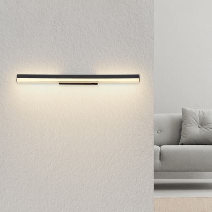 Globo - Φωτιστικό τοίχου LED LED/12W/230V 3000/6000K 60 cm μαύρο