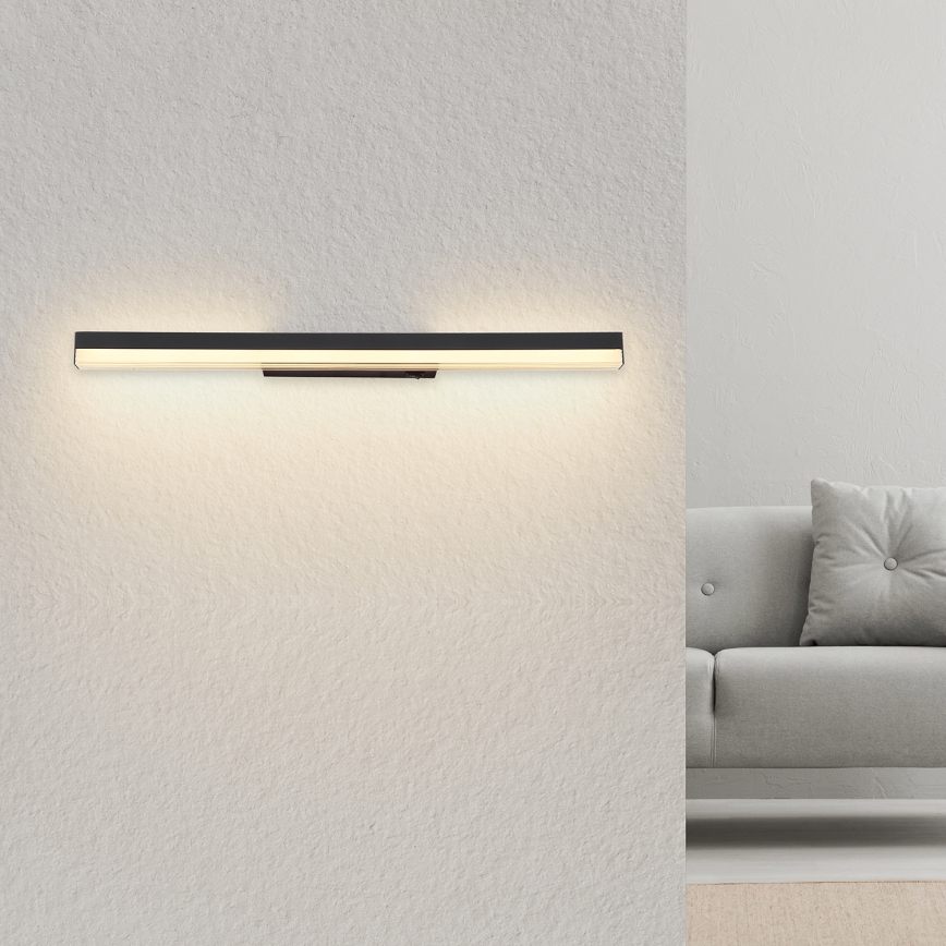 Globo - Φωτιστικό τοίχου LED LED/12W/230V 3000/6000K 60 cm μαύρο