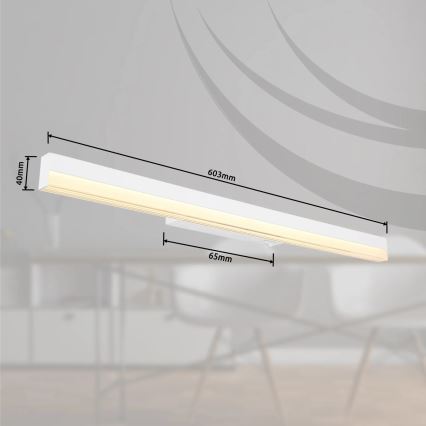 Globo - Φωτιστικό τοίχου LED LED/12W/230V 3000/6000K 60 cm λευκό