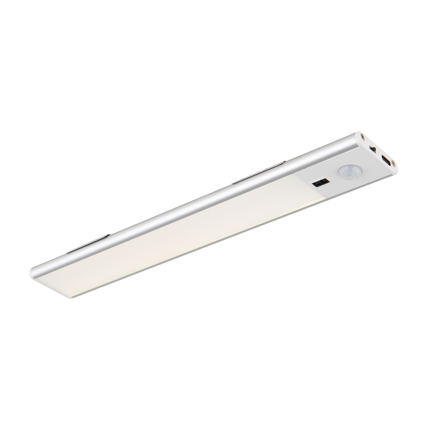 Globo - LED επαναφορτιζόμενο φωτιστικό κάτω από ντουλάπι με ρύθμιση φωτεινότητας LED/1,4W/5V 4000K 1100 mAh 24 cm