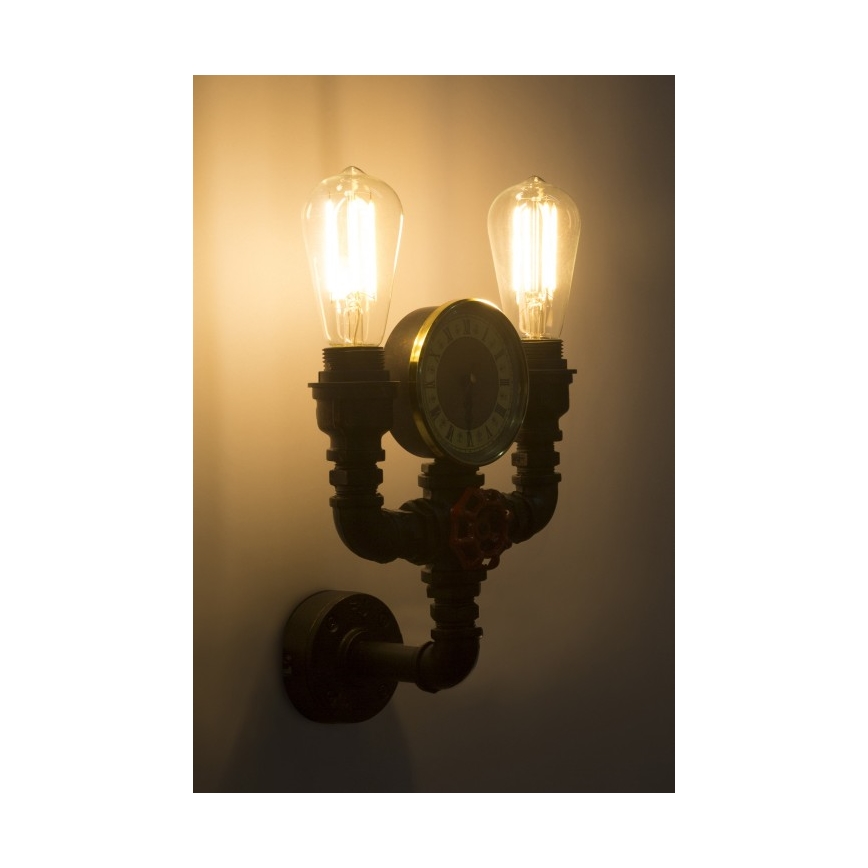 Globo - Φως τοίχου 2xE27/60W/230V