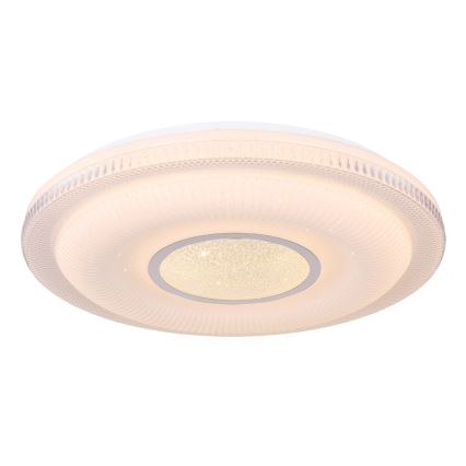 Globo - LED Ρυθμιζόμενο Φωτιστικό Οροφής LED/30W/230V 3000-6500K διάμ. 50 εκ. λευκό Wi-Fi Tuya + τηλεχειριστήριο