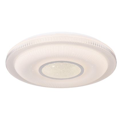 Globo - LED Ρυθμιζόμενο Φωτιστικό Οροφής LED/30W/230V 3000-6500K διάμ. 50 εκ. λευκό Wi-Fi Tuya + τηλεχειριστήριο