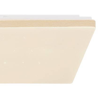 Globo - Ρυθμιζόμενο φωτιστικό οροφής LED/24W/230V Wi-Fi Tuya + τηλεχειριστήριο