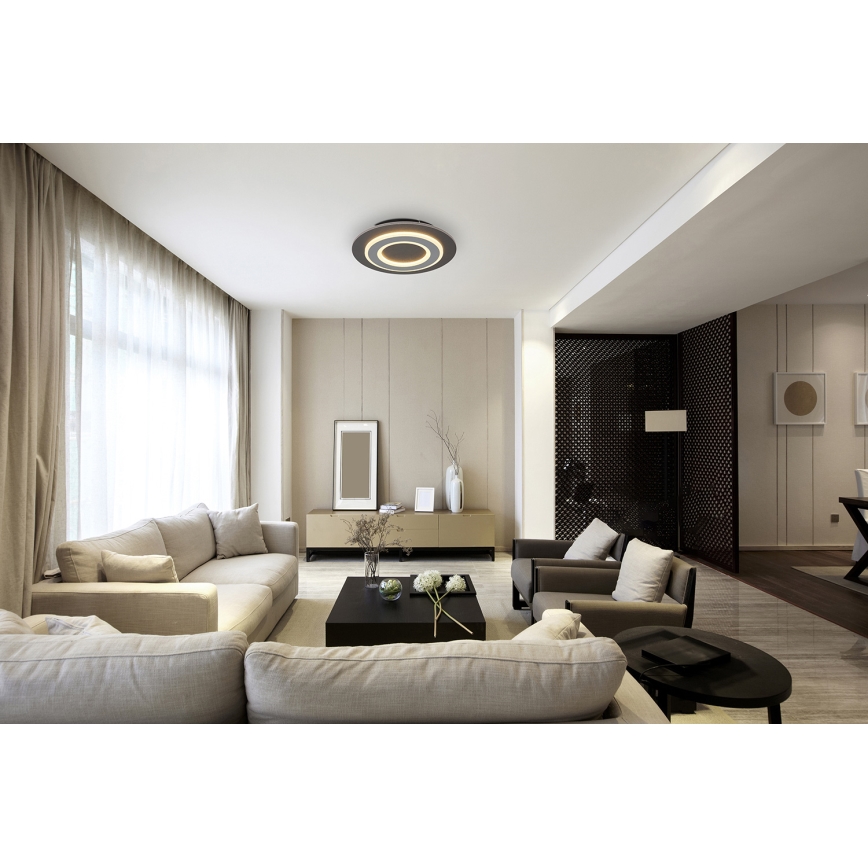 Globo - Φωτιστικό οροφής LED LED/24W/230V 3000K διάμετρος 32 cm ανθρακί