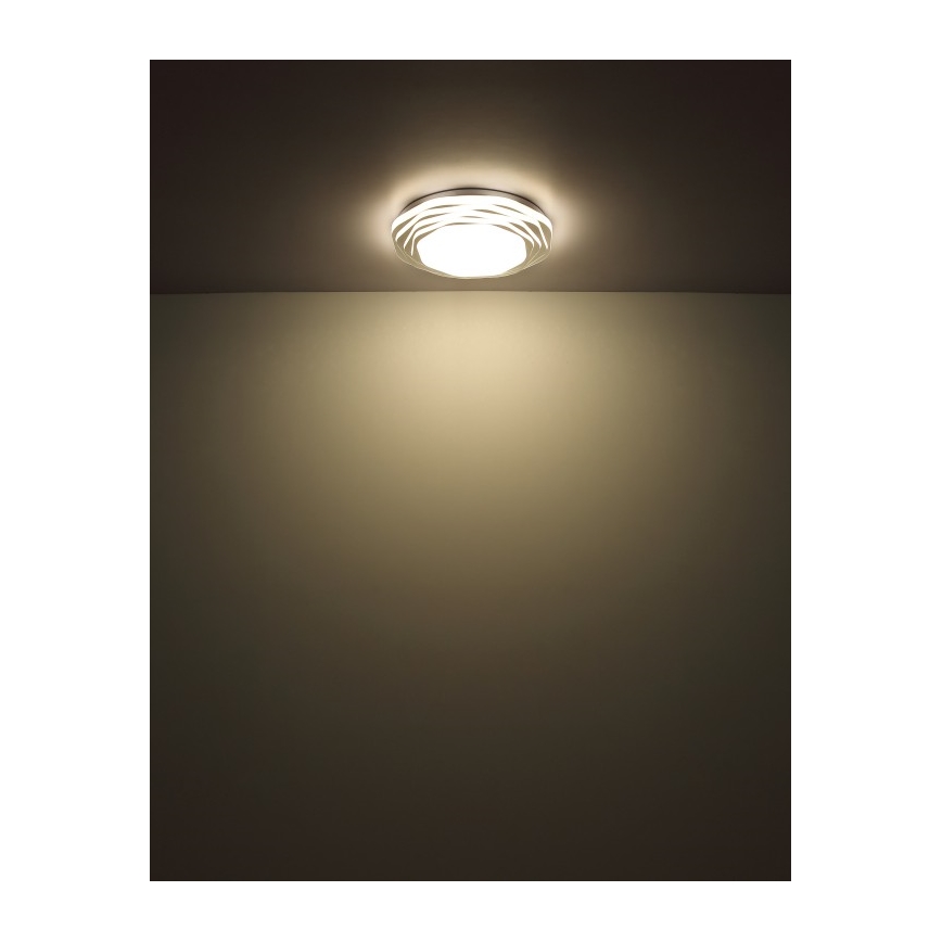 Globo - LED Ρυθμιζόμενο Φωτιστικό Οροφής LED/24W/230V 3000/4000/6000K διάμ. 38 εκ.
