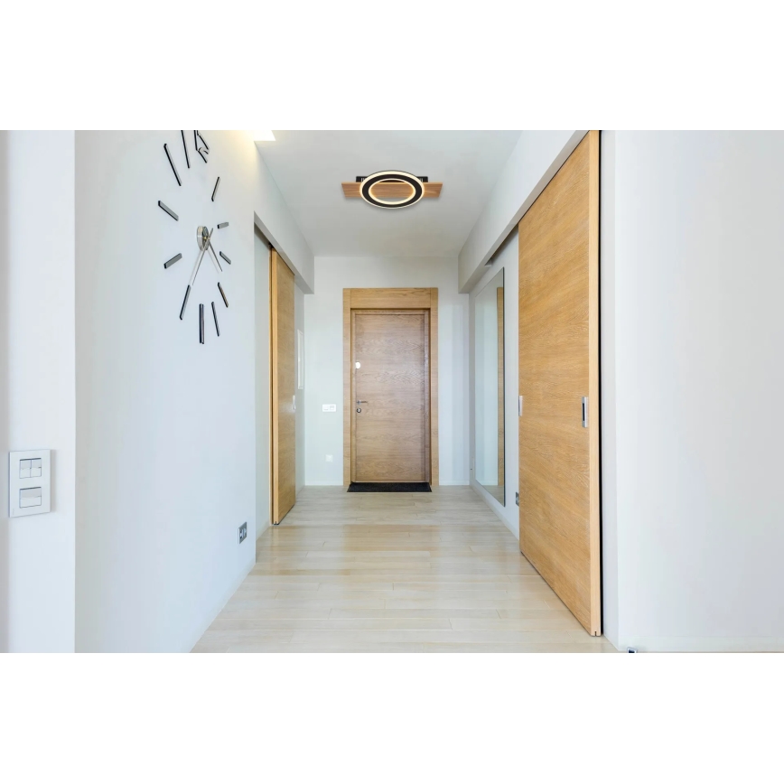 Globo - Φωτιστικό οροφής LED LED/18W/230V καφέ