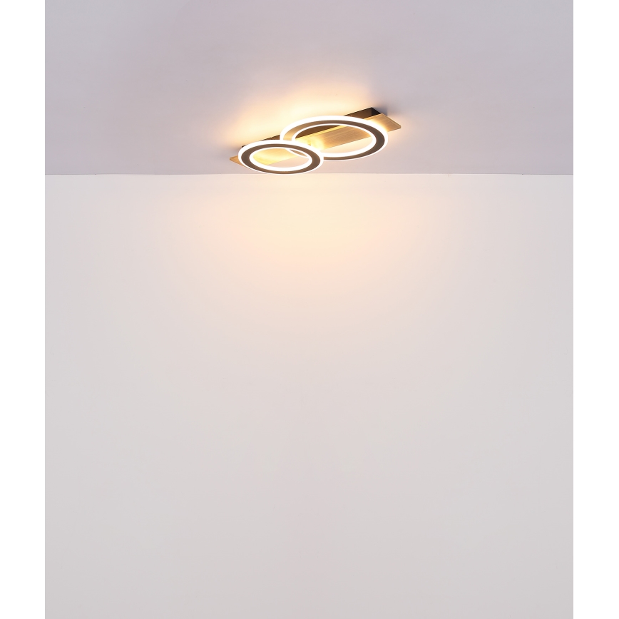 Globo - Φωτιστικό οροφής LED LED/40W/230V καφέ