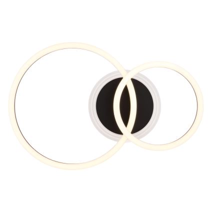 Globo - LED Οροφιαίο φωτιστικό LED/30W/230V 2700/4500/6500K διάμ. 33x50 εκ. μαύρο