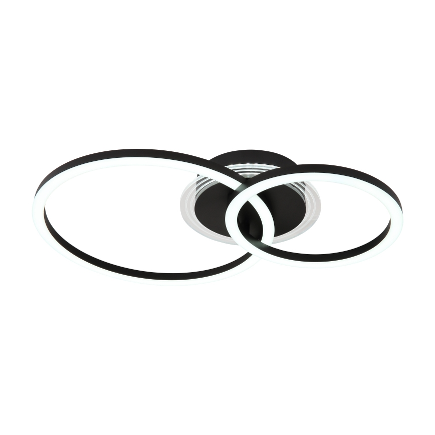 Globo - LED Οροφιαίο φωτιστικό LED/30W/230V 2700/4500/6500K διάμ. 33x50 εκ. μαύρο