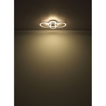 Globo - Φωτιστικό οροφής LED/40W/230V 2700/4500/6500K διάμ. 35,5x53 cm μαύρο