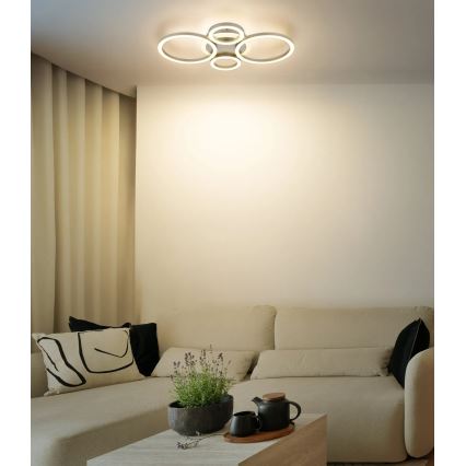 Globo - Φωτιστικό οροφής LED 40W/230V 2700/4500/6500K Ø 35,5x53 cm ορείχαλκος