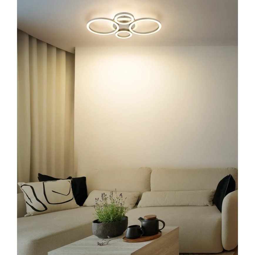 Globo - Φωτιστικό οροφής LED 40W/230V 2700/4500/6500K Ø 35,5x53 cm ορείχαλκος