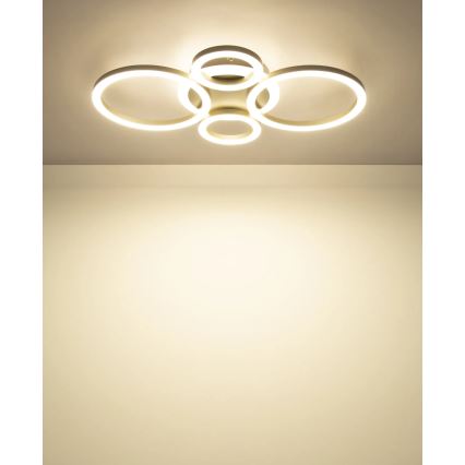 Globo - Φωτιστικό οροφής LED 40W/230V 2700/4500/6500K Ø 35,5x53 cm ορείχαλκος