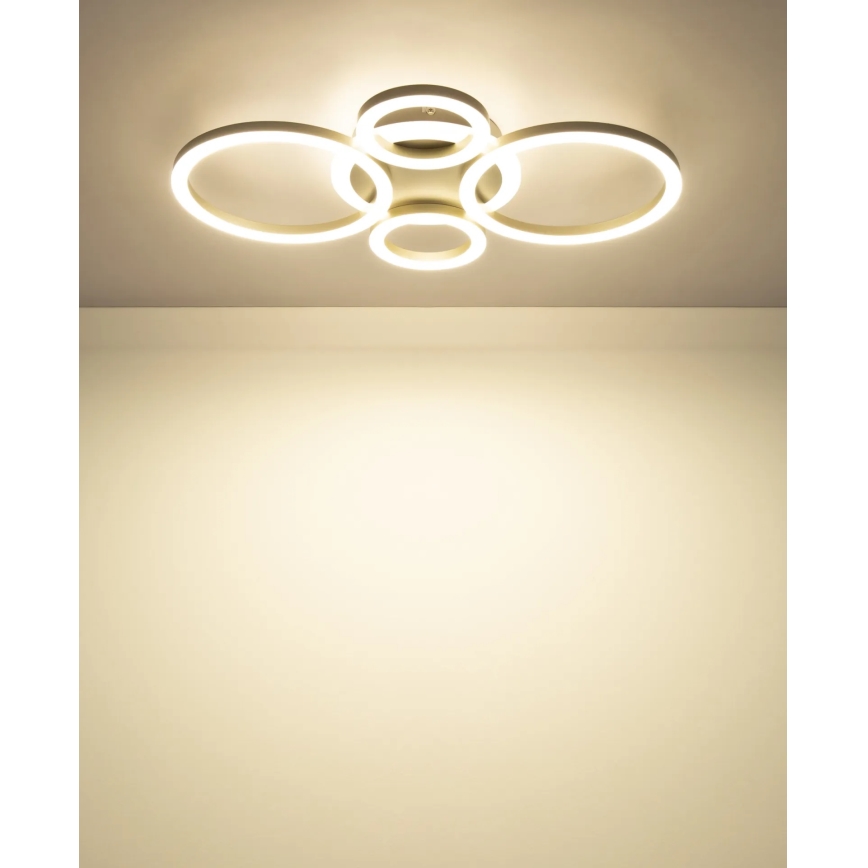 Globo - Φωτιστικό οροφής LED 40W/230V 2700/4500/6500K Ø 35,5x53 cm ορείχαλκος
