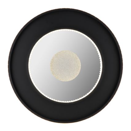 Globo - LED Ρυθμιζόμενο Φωτιστικό Οροφής LED/30W/230V 2700-6500K διάμ. 52,5 εκ. μαύρο + τηλεχειριστήριο