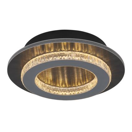 Globo - Φωτιστικό οροφής LED LED/12W/230V 3000/4000/6500K διάμ. 20 cm ανθρακί