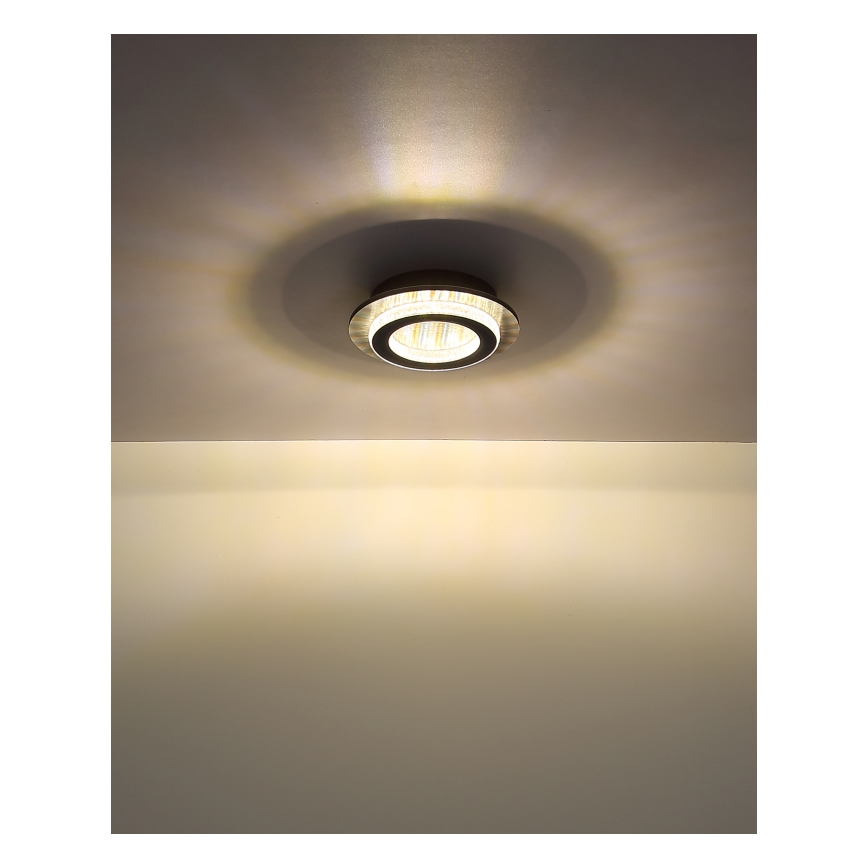Globo - Φωτιστικό οροφής LED LED/12W/230V 3000/4000/6500K διάμ. 20 cm ανθρακί
