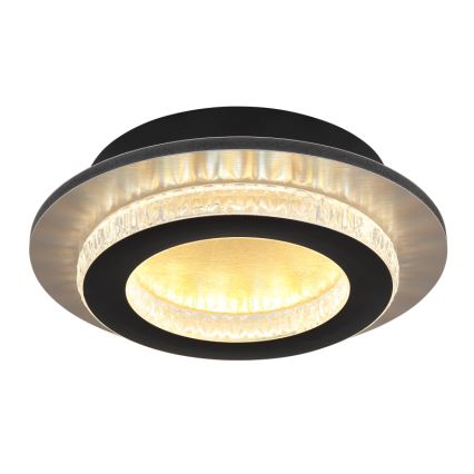 Globo - Φωτιστικό οροφής LED LED/12W/230V 3000/4000/6500K Ø 20 cm μαύρο