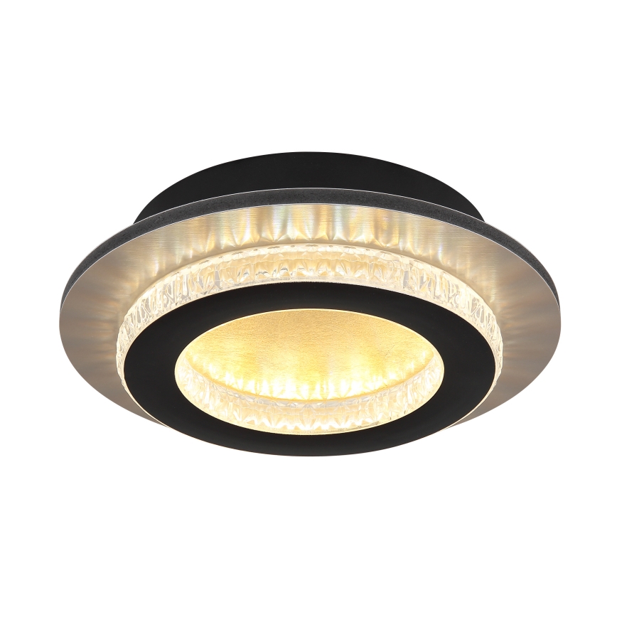 Globo - Φωτιστικό οροφής LED LED/12W/230V 3000/4000/6500K Ø 20 cm μαύρο