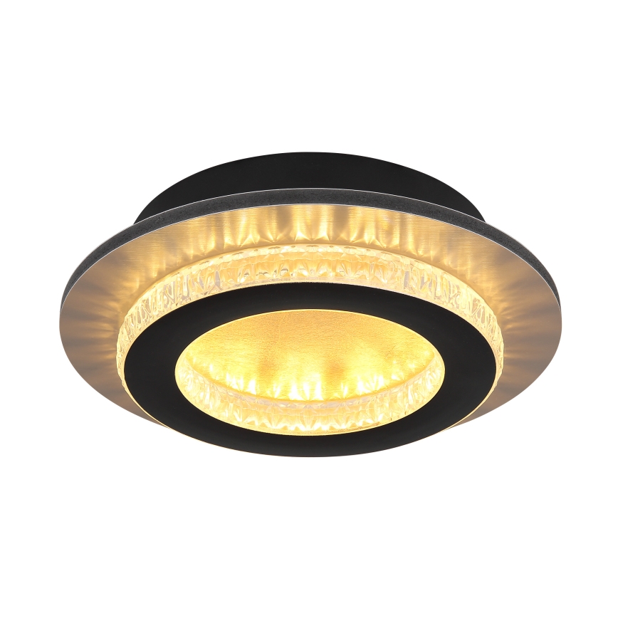Globo - Φωτιστικό οροφής LED LED/12W/230V 3000/4000/6500K Ø 20 cm μαύρο