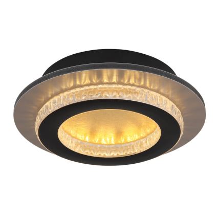 Globo - Φωτιστικό οροφής LED LED/12W/230V 3000/4000/6500K Ø 20 cm μαύρο