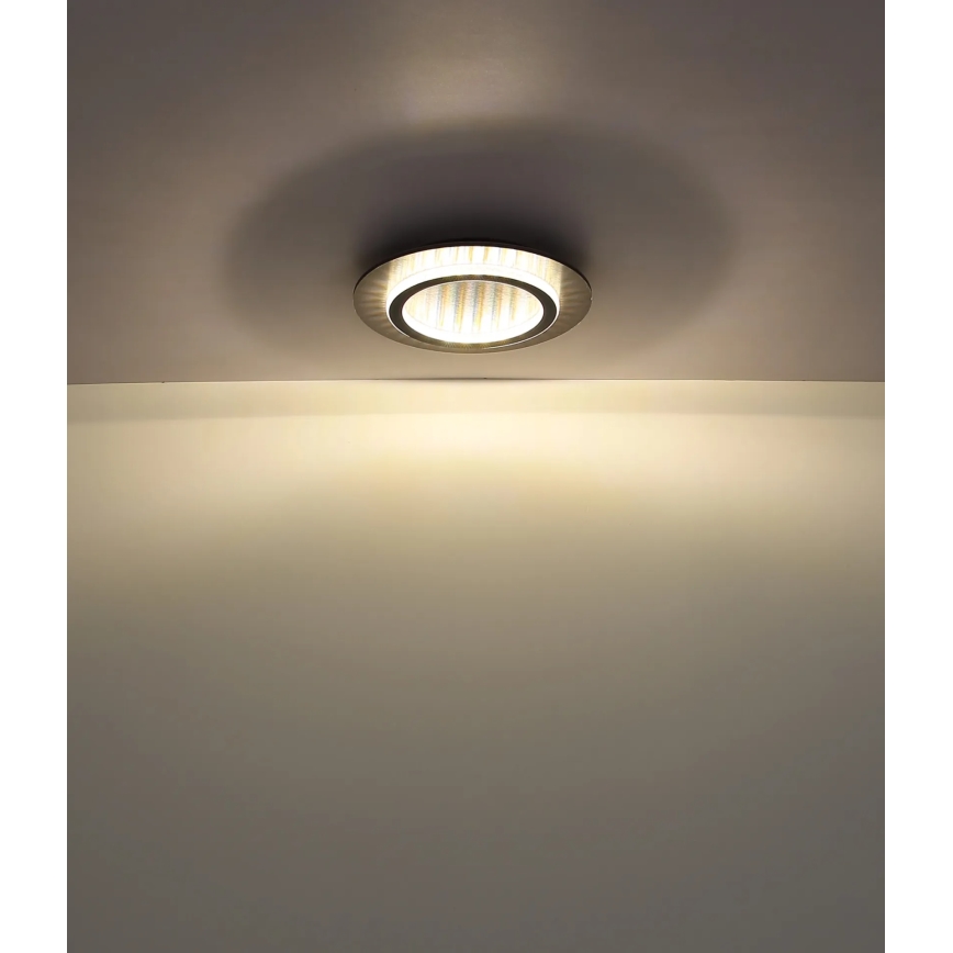 Globo - Φωτιστικό οροφής LED/24W/230V 3000/4000/6500K διάμ. 35 cm ανθρακί