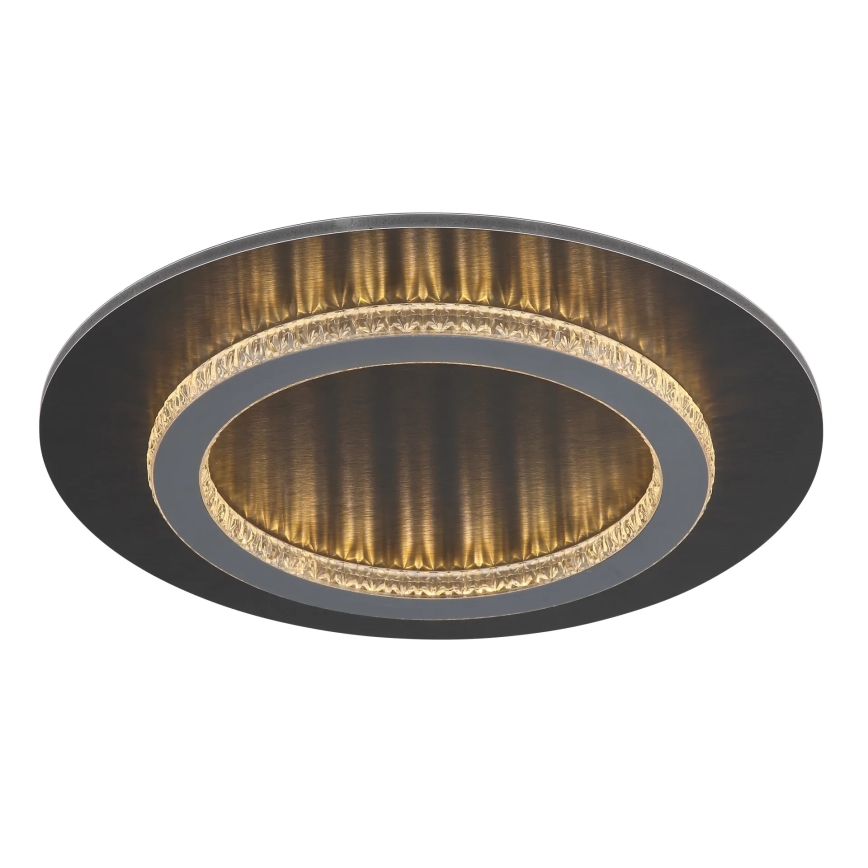 Globo - Φωτιστικό οροφής LED/24W/230V 3000/4000/6500K διάμ. 35 cm ανθρακί