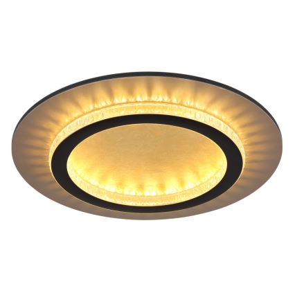 Globo - LED φωτιστικό οροφής LED/24W/230V 3000/4000/6500K Ø 35 cm μαύρο