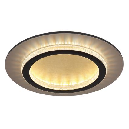 Globo - LED φωτιστικό οροφής LED/24W/230V 3000/4000/6500K Ø 35 cm μαύρο