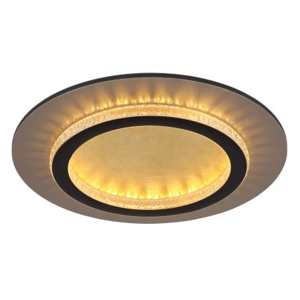 Globo - LED φωτιστικό οροφής LED/24W/230V 3000/4000/6500K Ø 35 cm μαύρο