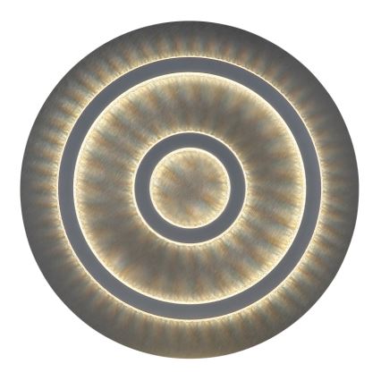 Globo - Ρυθμιζόμενο LED φωτιστικό οροφής 40W/230V 3000-6500K διάμ. 45 cm ανθρακί + τηλεχειριστήριο