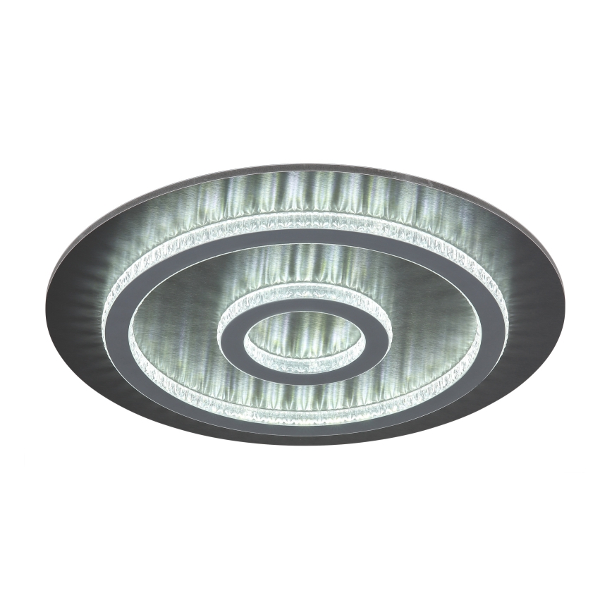 Globo - Ρυθμιζόμενο LED φωτιστικό οροφής 40W/230V 3000-6500K διάμ. 45 cm ανθρακί + τηλεχειριστήριο