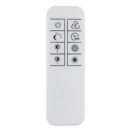 Globo - Ρυθμιζόμενο LED φωτιστικό οροφής 40W/230V 3000-6500K διάμ. 45 cm ανθρακί + τηλεχειριστήριο