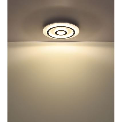 Globo - Ρυθμιζόμενο φωτιστικό οροφής LED/40W/230V 3000-6500K Ø 45 cm λευκό + τηλεχειριστήριο