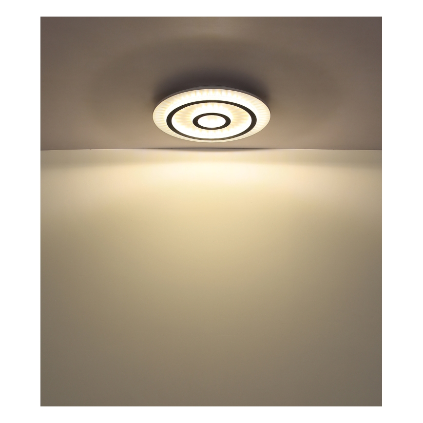 Globo - Ρυθμιζόμενο φωτιστικό οροφής LED/40W/230V 3000-6500K Ø 45 cm λευκό + τηλεχειριστήριο