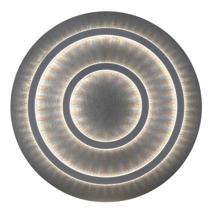 Globo - LED Ρυθμιζόμενο φωτιστικό οροφής LED/60W/230V 3000-6500K διάμ. 55 cm ανθρακί + τηλεχειριστήριο