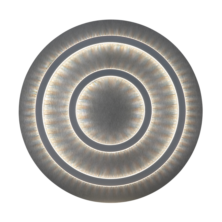Globo - LED Ρυθμιζόμενο φωτιστικό οροφής LED/60W/230V 3000-6500K διάμ. 55 cm ανθρακί + τηλεχειριστήριο