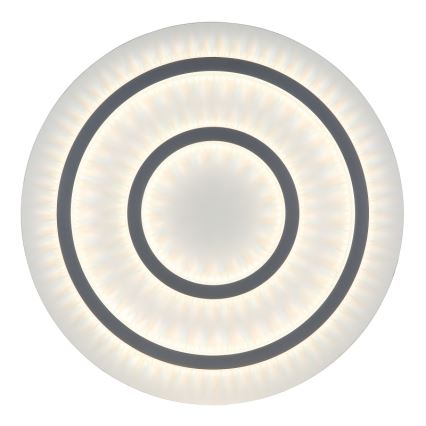 Globo - Ρυθμιζόμενο φωτιστικό οροφής LED, 60W, 230V, 3000-6500K, Ø 55 cm, λευκό + τηλεχειριστήριο