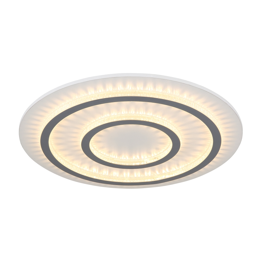 Globo - Ρυθμιζόμενο φωτιστικό οροφής LED, 60W, 230V, 3000-6500K, Ø 55 cm, λευκό + τηλεχειριστήριο