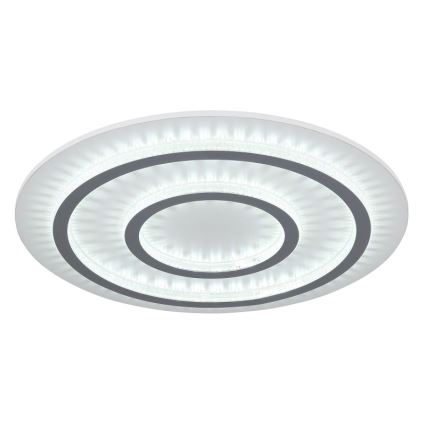 Globo - Ρυθμιζόμενο φωτιστικό οροφής LED, 60W, 230V, 3000-6500K, Ø 55 cm, λευκό + τηλεχειριστήριο