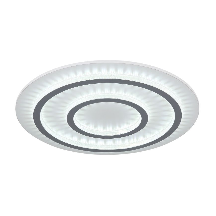 Globo - Ρυθμιζόμενο φωτιστικό οροφής LED, 60W, 230V, 3000-6500K, Ø 55 cm, λευκό + τηλεχειριστήριο