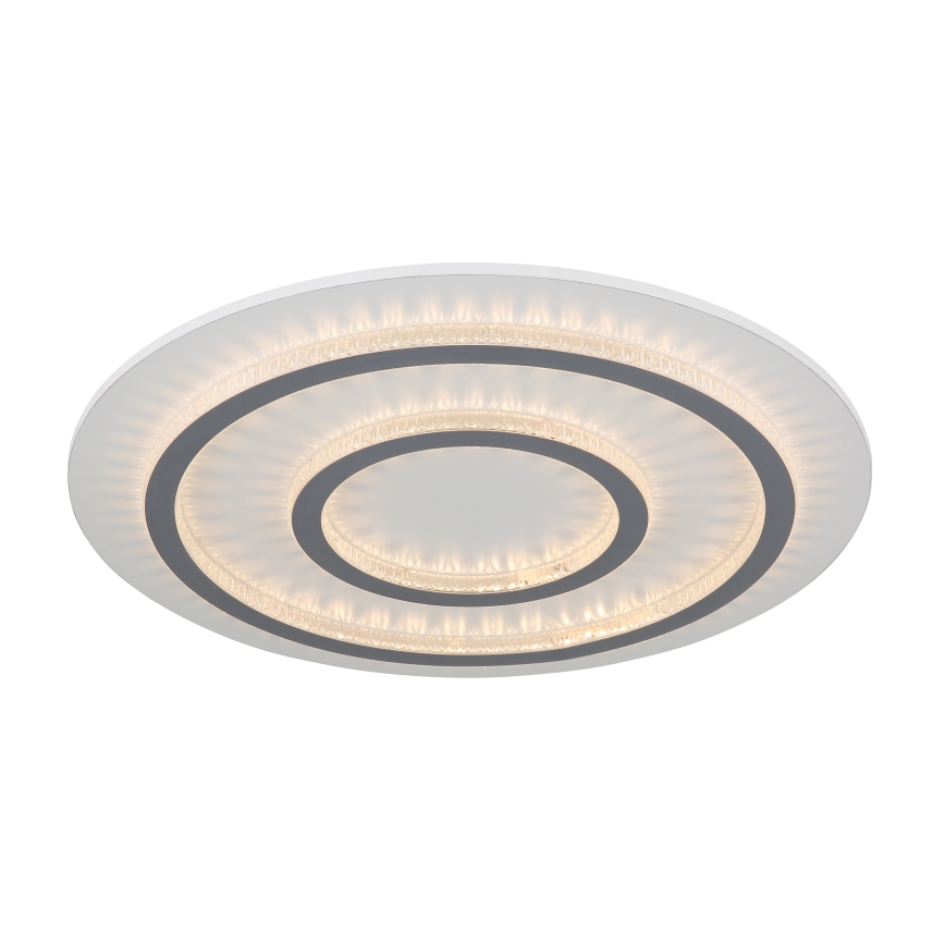Globo - Ρυθμιζόμενο φωτιστικό οροφής LED, 60W, 230V, 3000-6500K, Ø 55 cm, λευκό + τηλεχειριστήριο