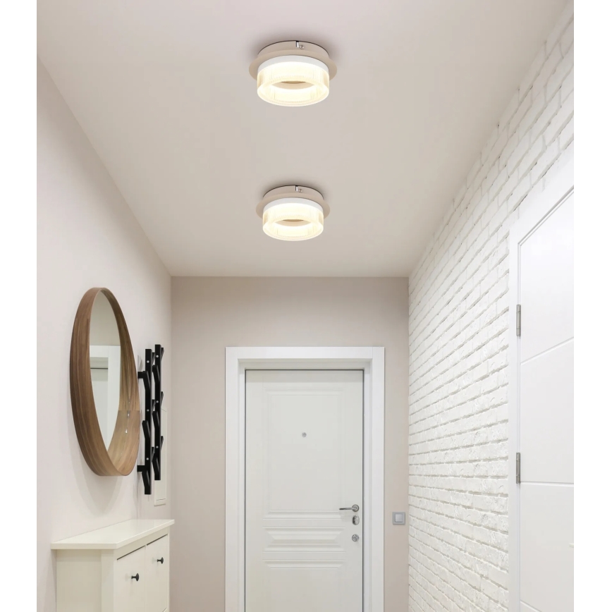 Globo - Φωτιστικό οροφής LED/8W/230V 3000K, διάμ. 16 cm