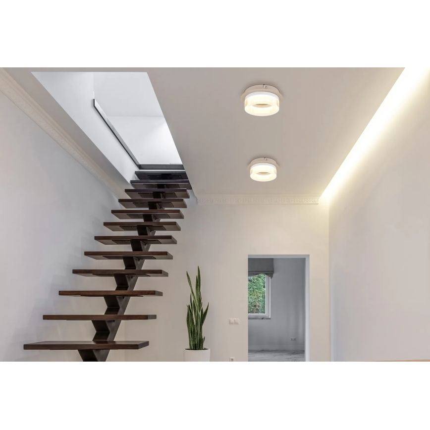 Globo - Φωτιστικό οροφής LED/8W/230V 3000K, διάμ. 16 cm